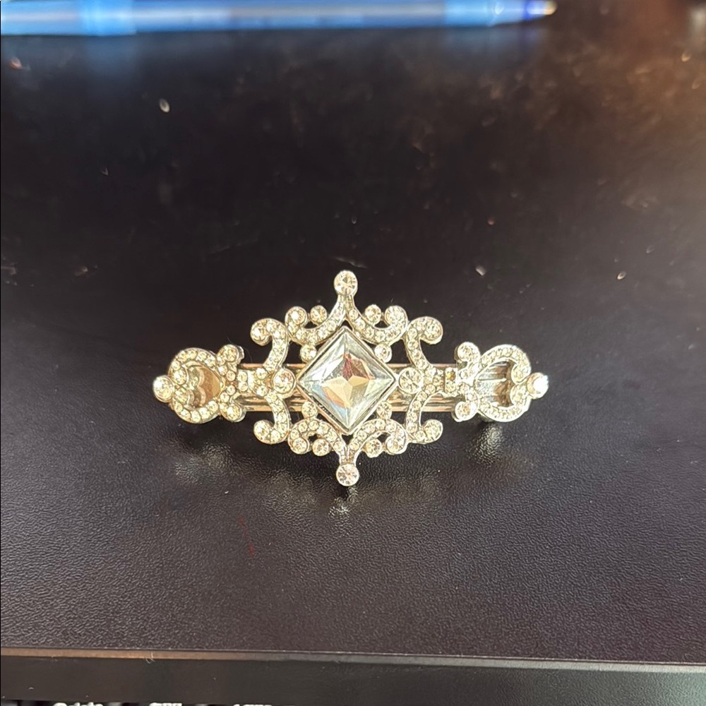 Elegant Silver Barrette